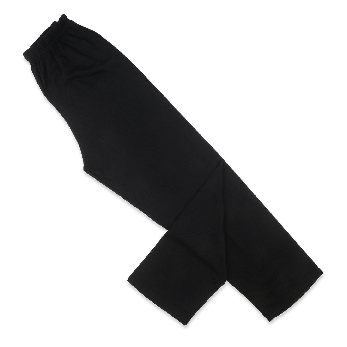 Long Maxi Dress with Front Buttons and Full Sleeves, Paired with Trouser - Black