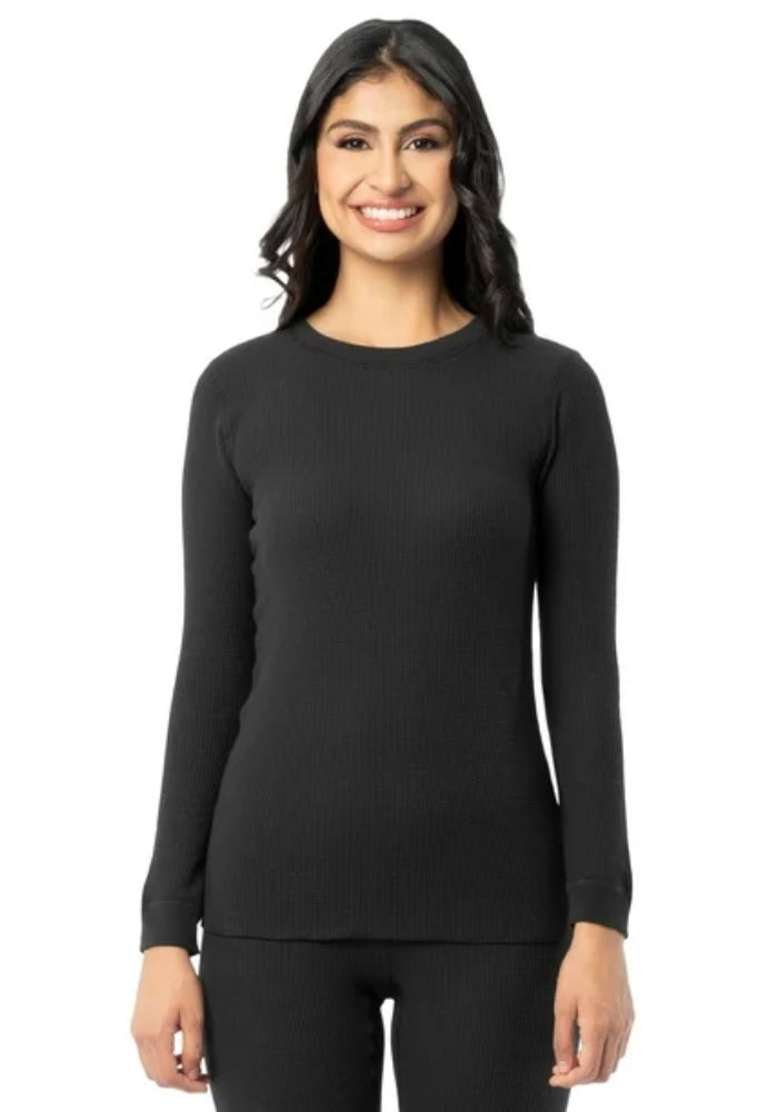 Women's Full-Body Thermal Warmer Suit - Black