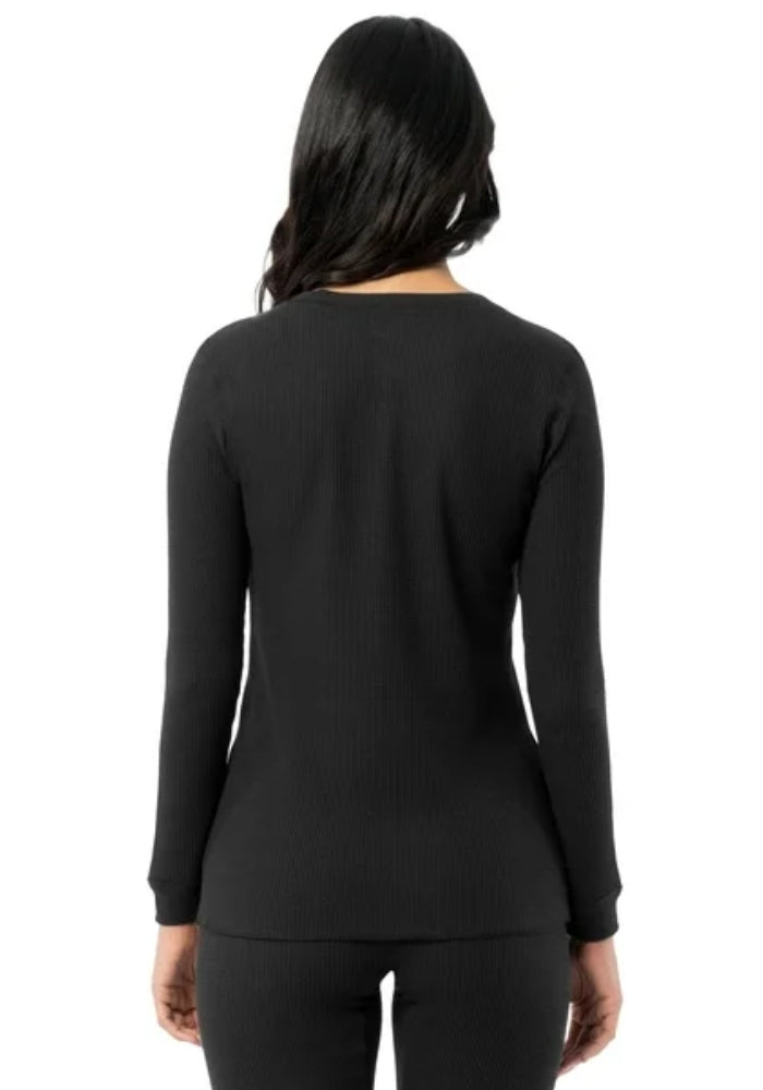 Women's Full-Body Thermal Warmer Suit - Black