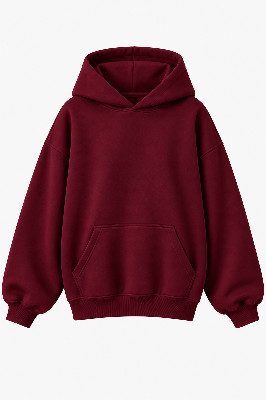 Essentials Oversized Hoodie – Burgundy